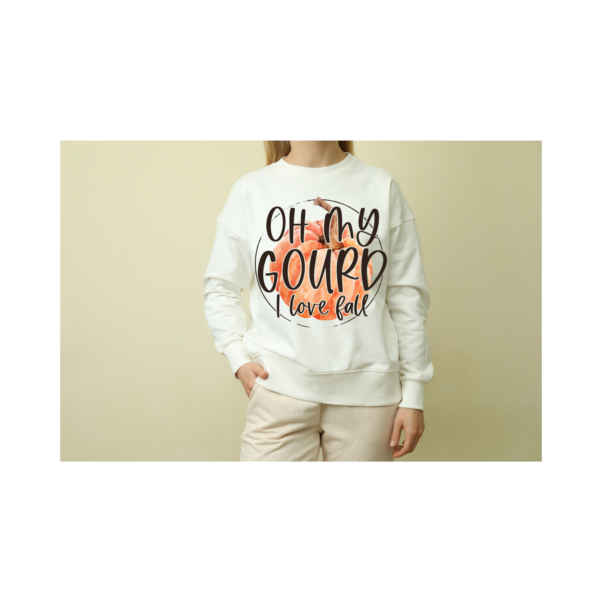 Oh My Gourd White