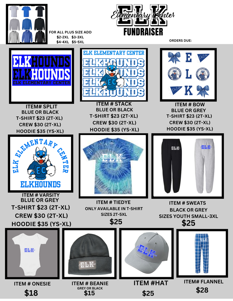 ELK CENTER ELEMENTARY FUNDRAISER