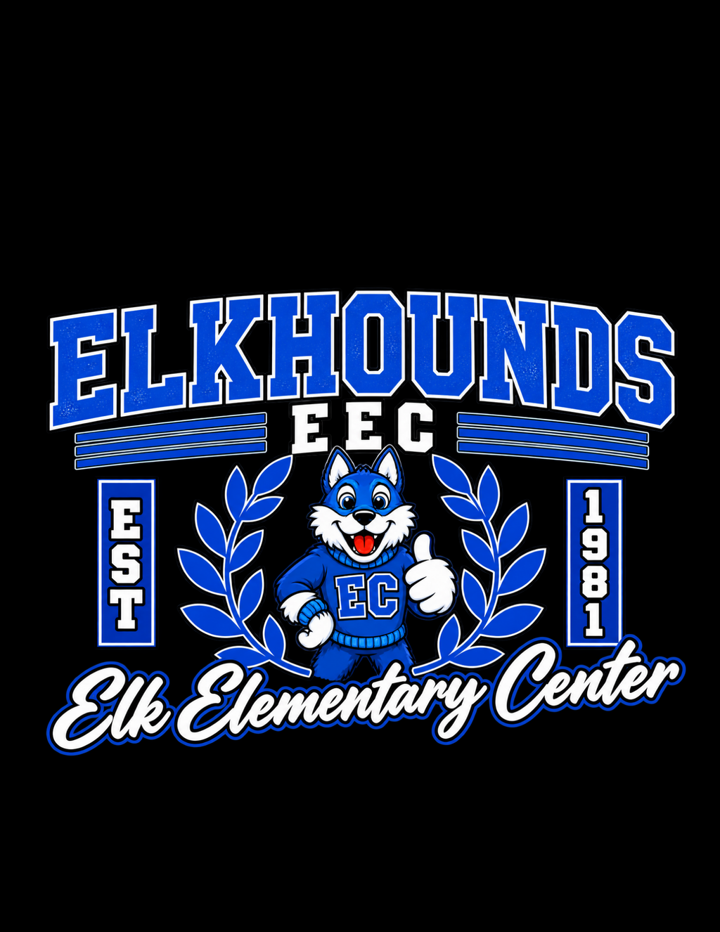 Elkhounds Est 1981 apparel