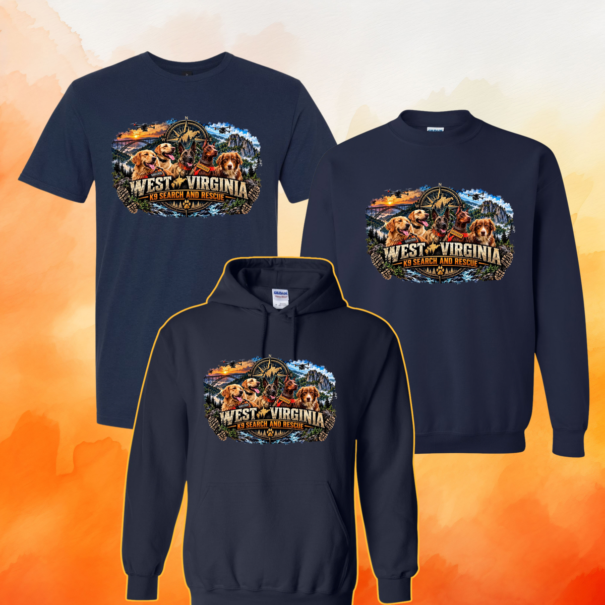 WV K-9 FUNDRAISER WEAR