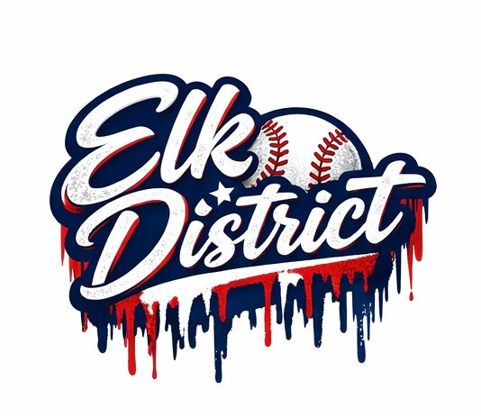 Elk District drip baseball