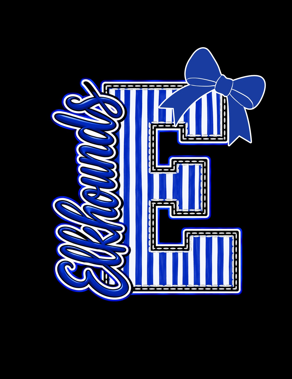 Stripe E Bow apparel