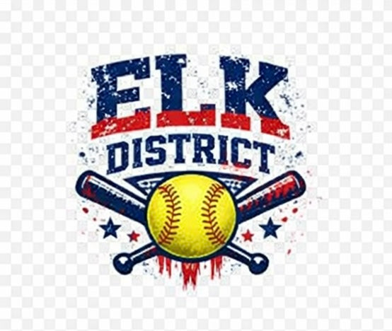 Elk District crossed bat softball