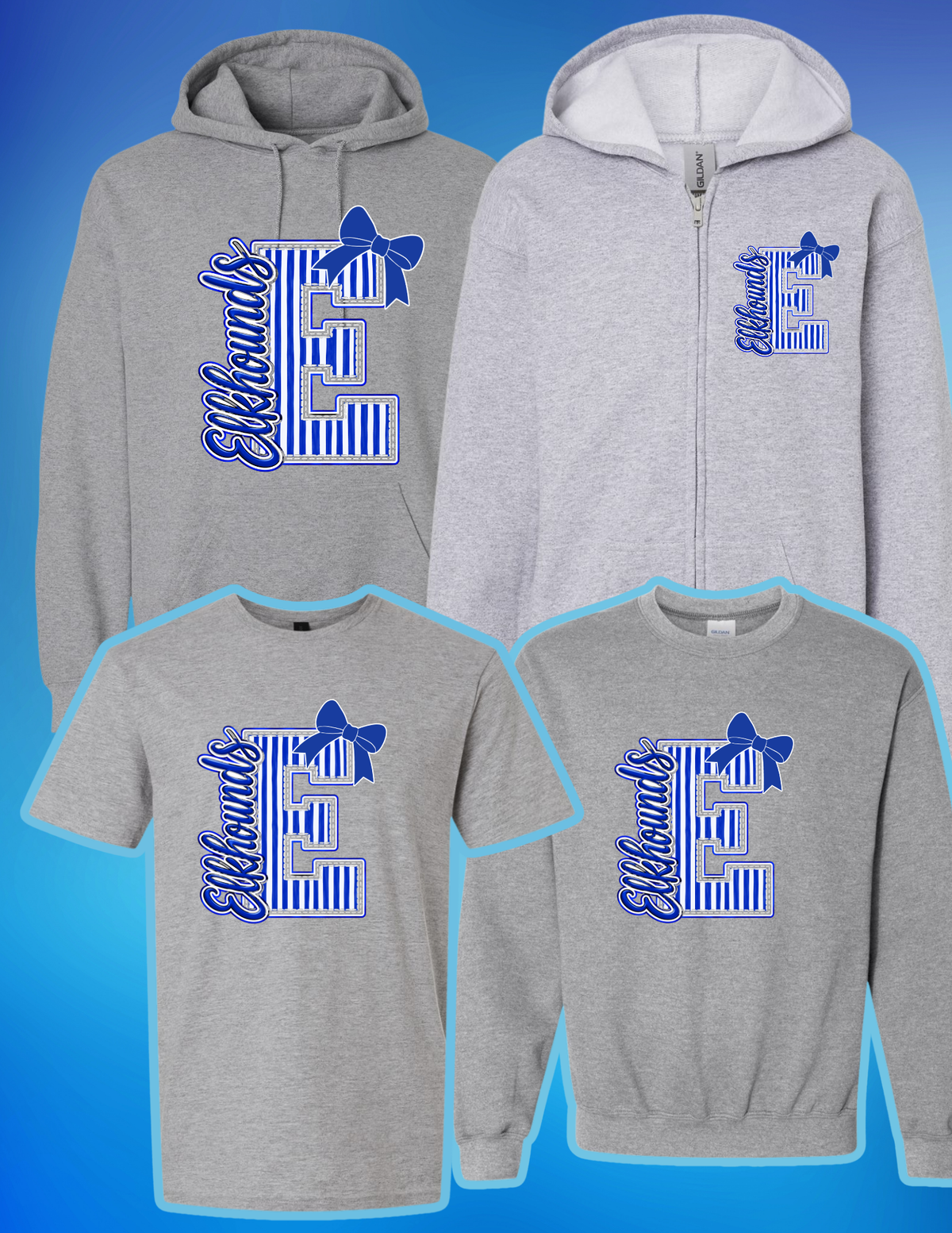 Stripe E Bow apparel