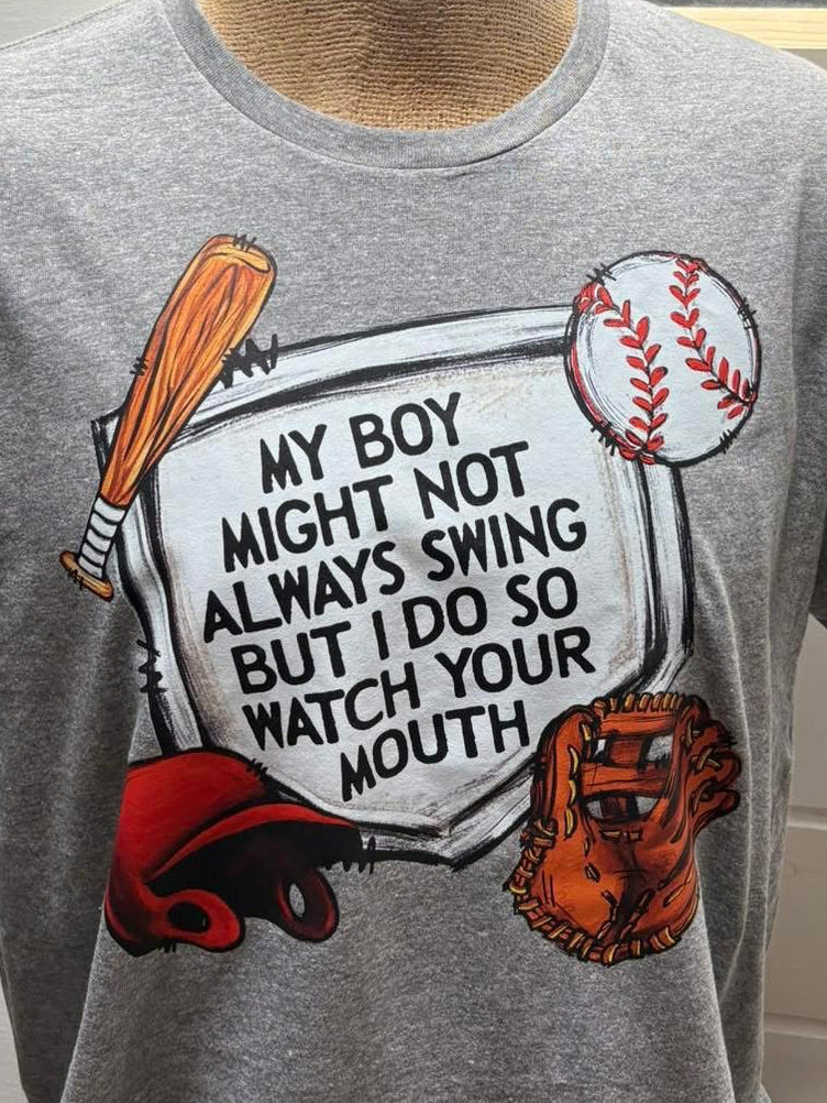 Watch your mouth baseball