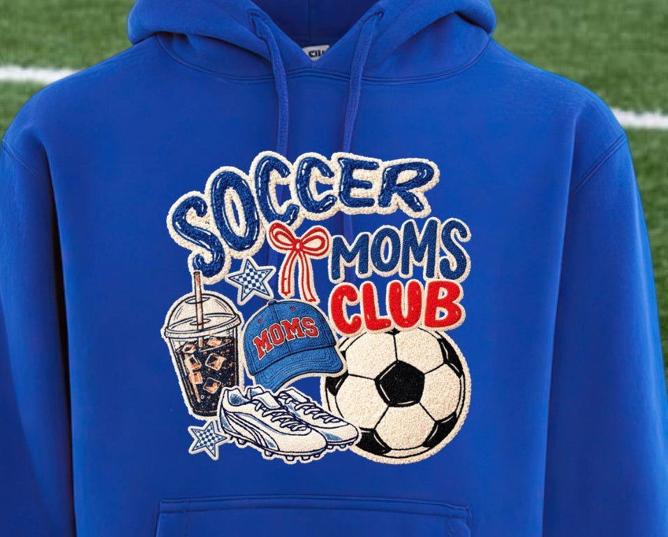 Faux yarn soccer moms club