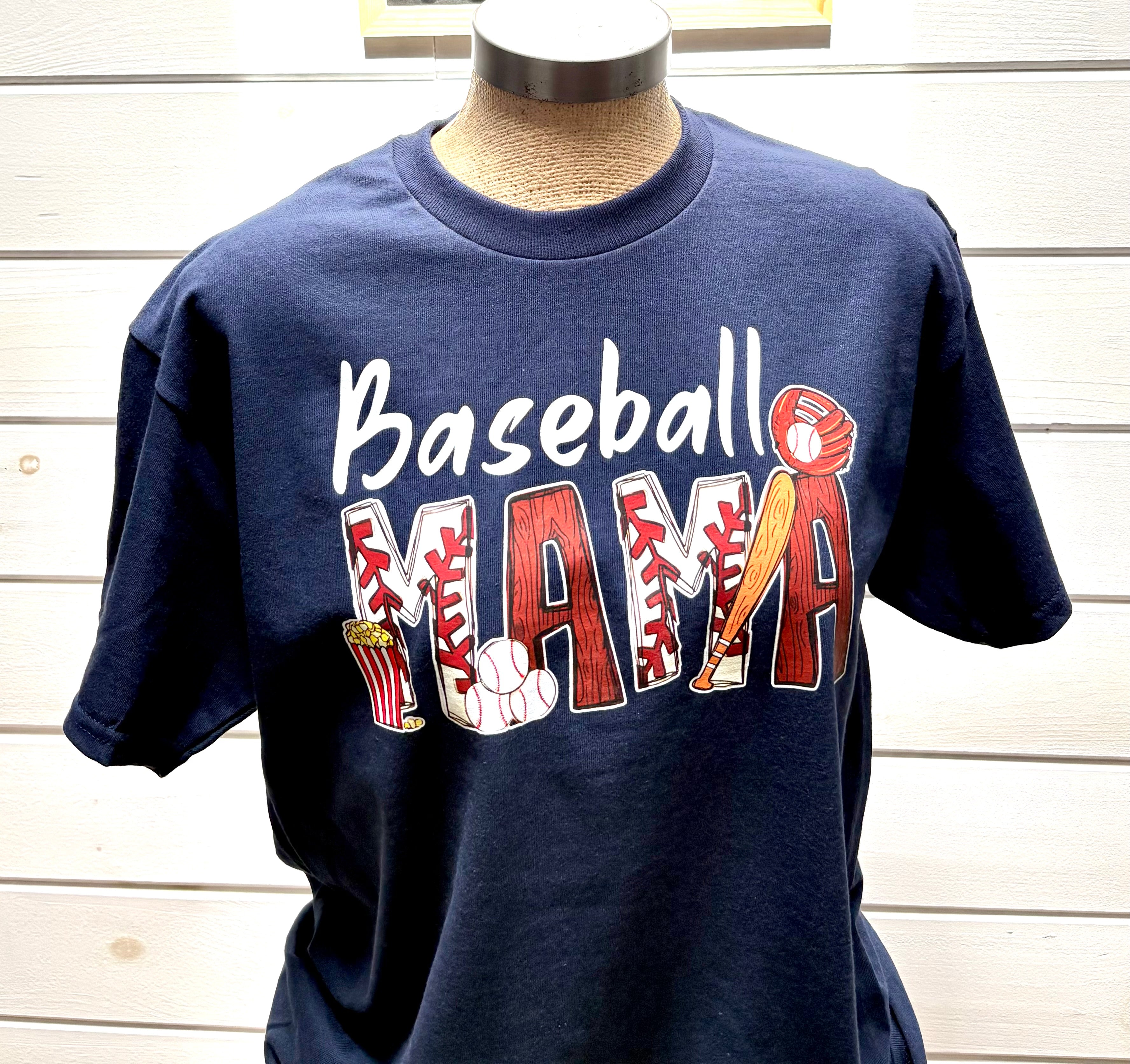 Mama baseball font