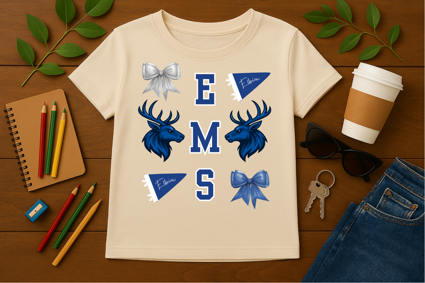 EMS Pennant & Bows