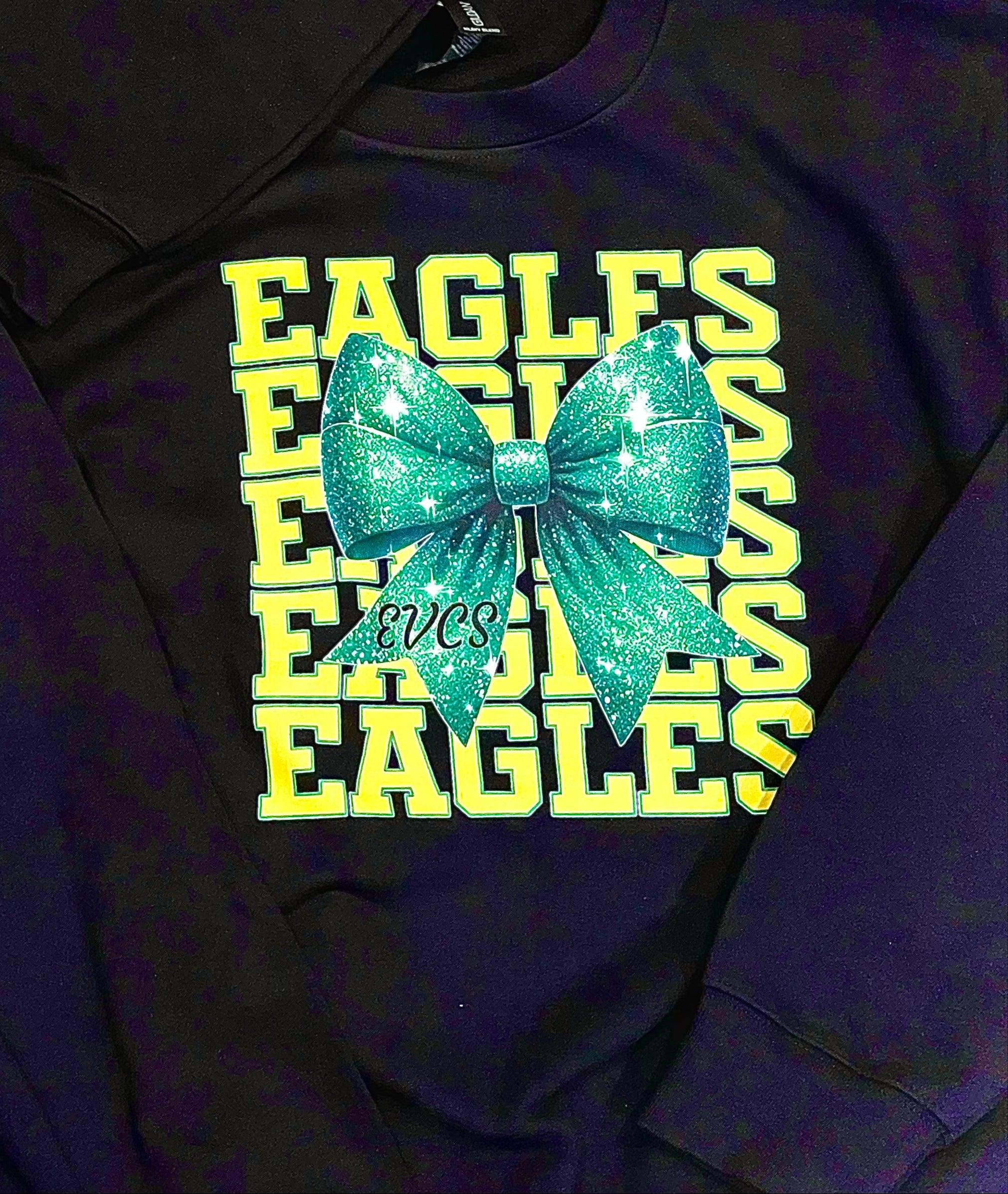 EVCS Stacked Yellow with Coquette Bow