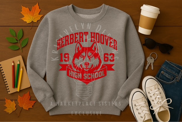 Huskies Vintage Vintage Est.